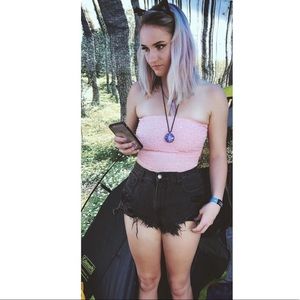 Black Denim Shorts 🖤